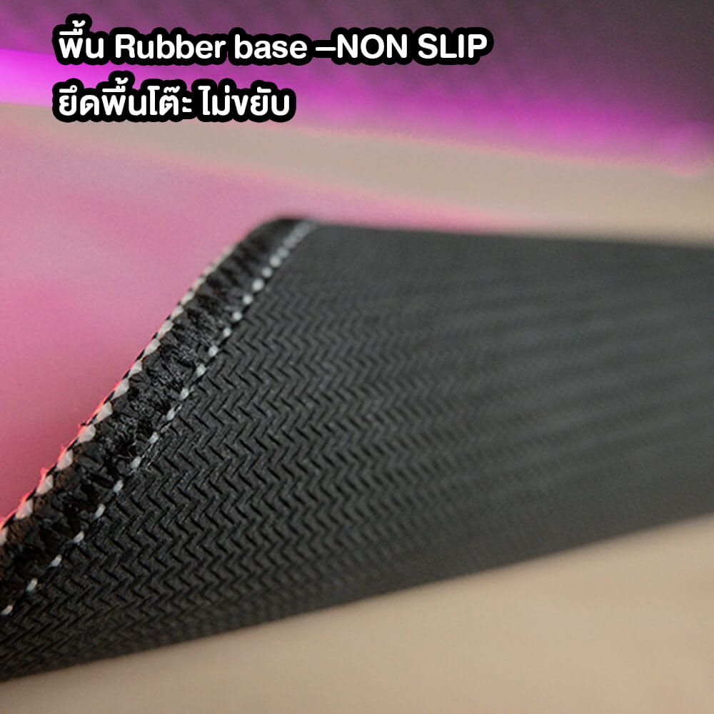 แผ่นรองเมาส์เกมมิ่ง ONIKUMA SAKURA GAMING MOUSEPAD - สีชมพู_3